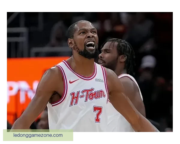 杜兰特领衔火箭冲击五连胜 状元对决班凯罗成为焦点